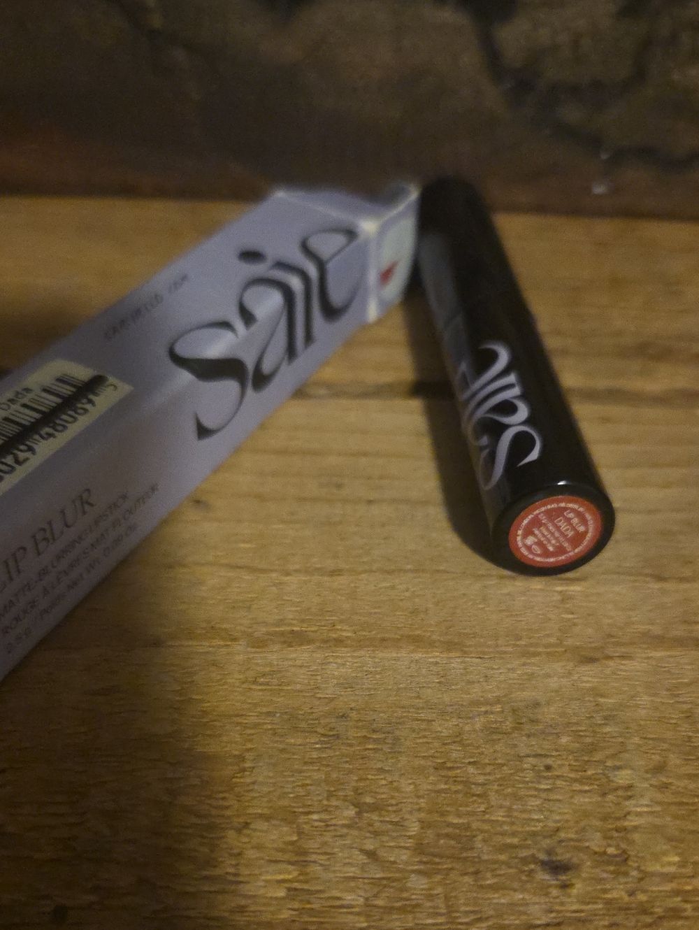 Saie Tinted Lip Balm in Coral-Dada Lip Blur NIB